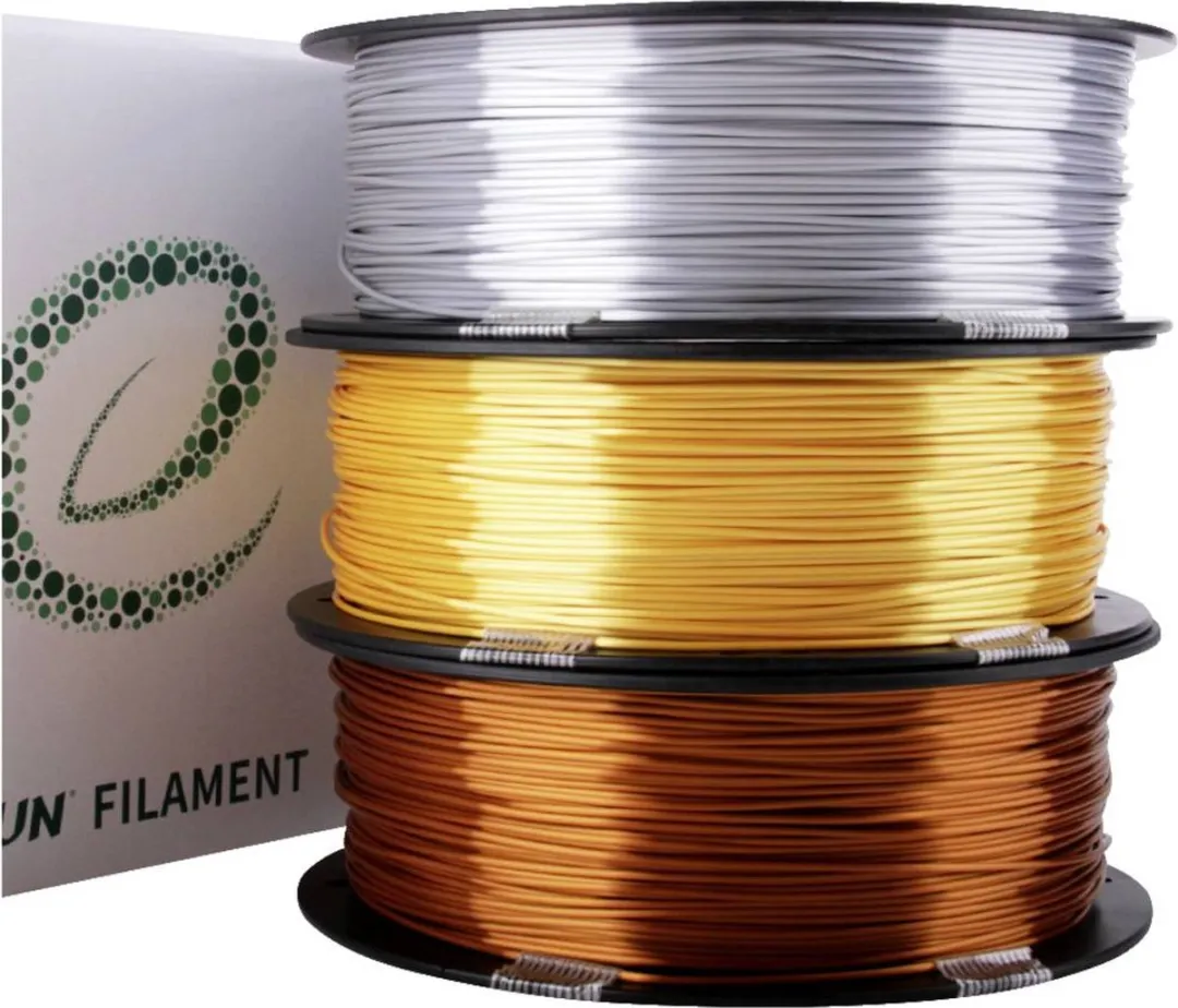 ESUN ePLA-Silk Gold Filament PLA 1.75mm 1kg - Bladgoud
