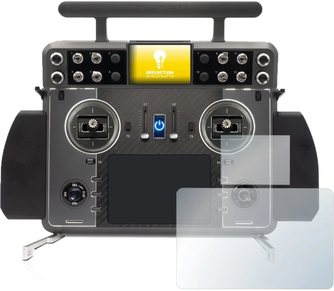 upscreen Screenprotector voor FrSky Tandem XE 2 - Mat - afbeelding 5 van 6