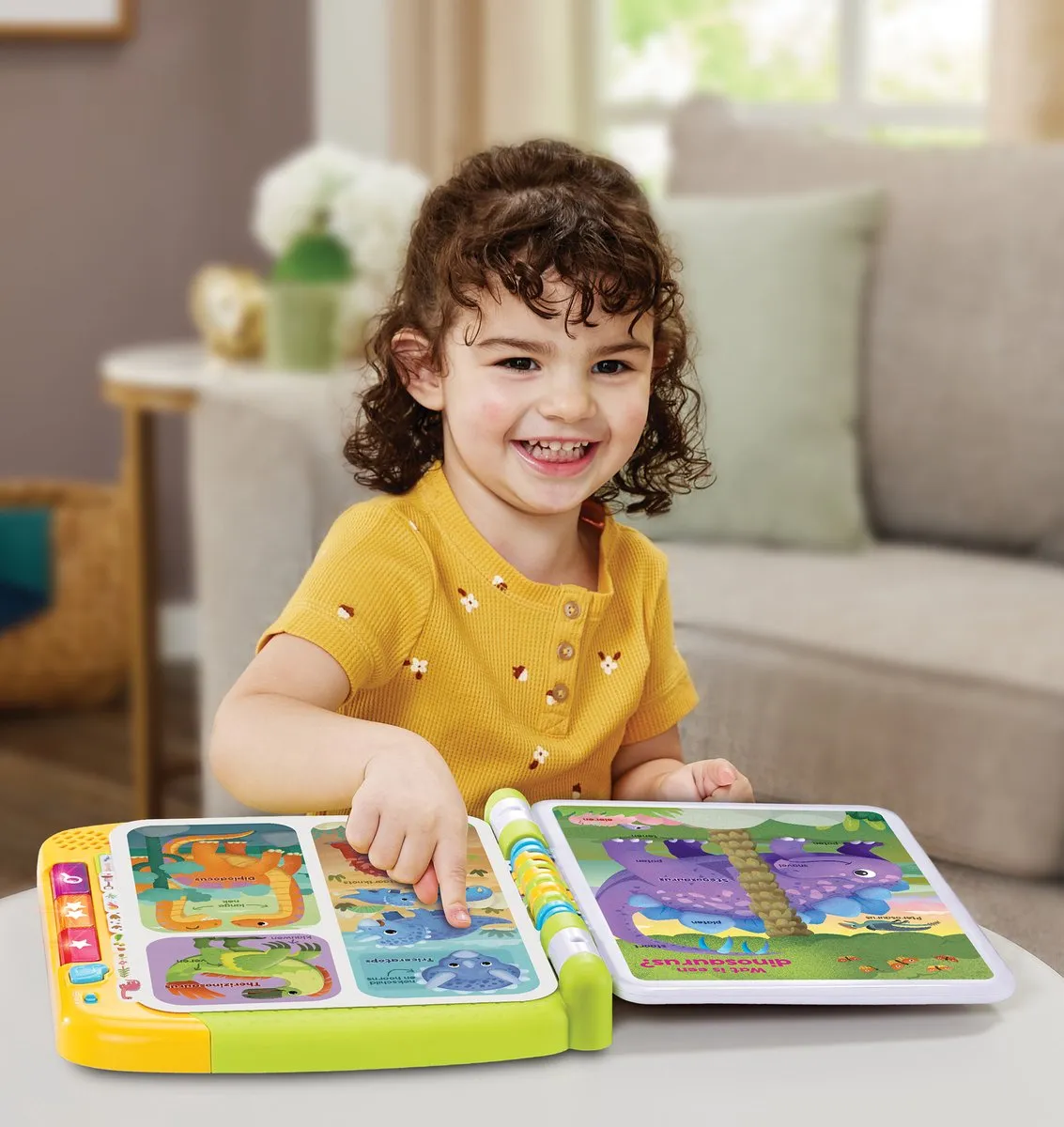 VTech Mijn Interactief Dinoboek - Speelboek - 3 Speelstanden - Speelgoed vanaf 3 jaar en ouder