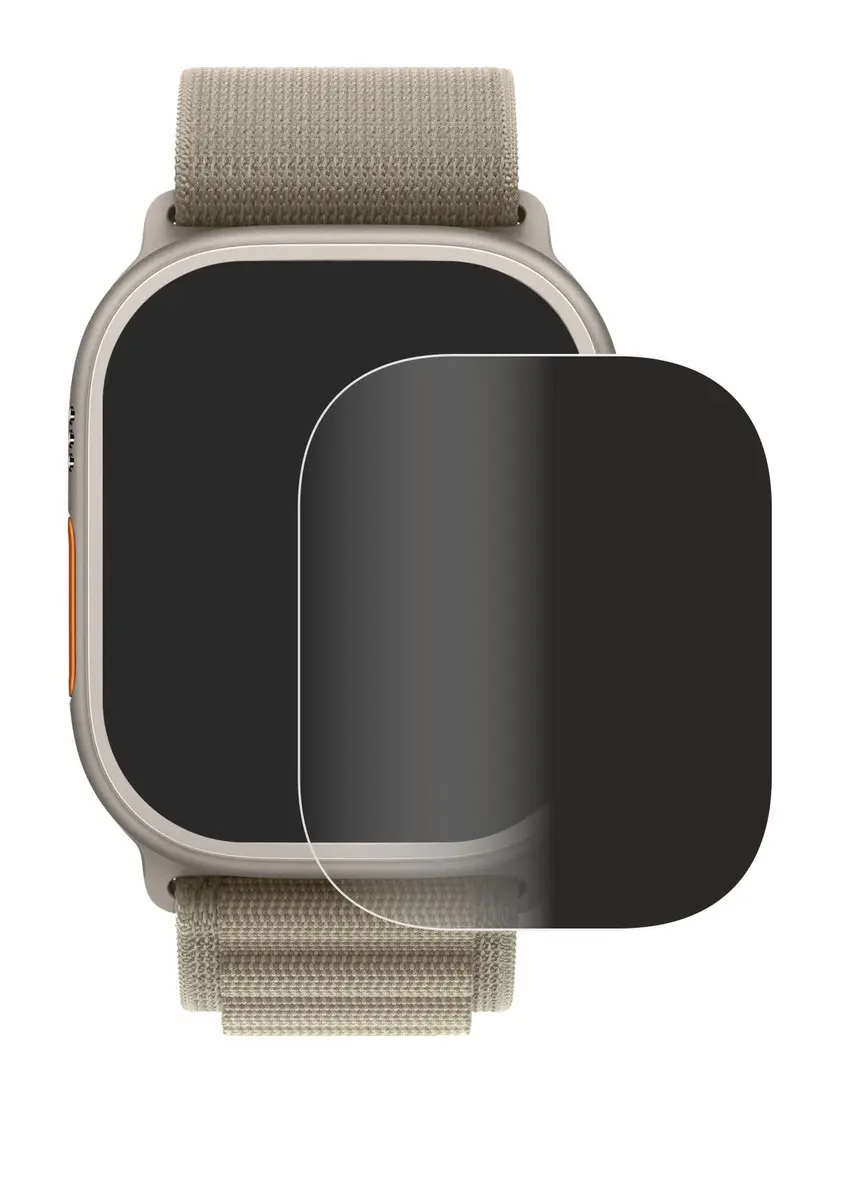 upscreen Privacy Screenprotector Apple Watch Ultra 2 49mm - afbeelding 5 van 6