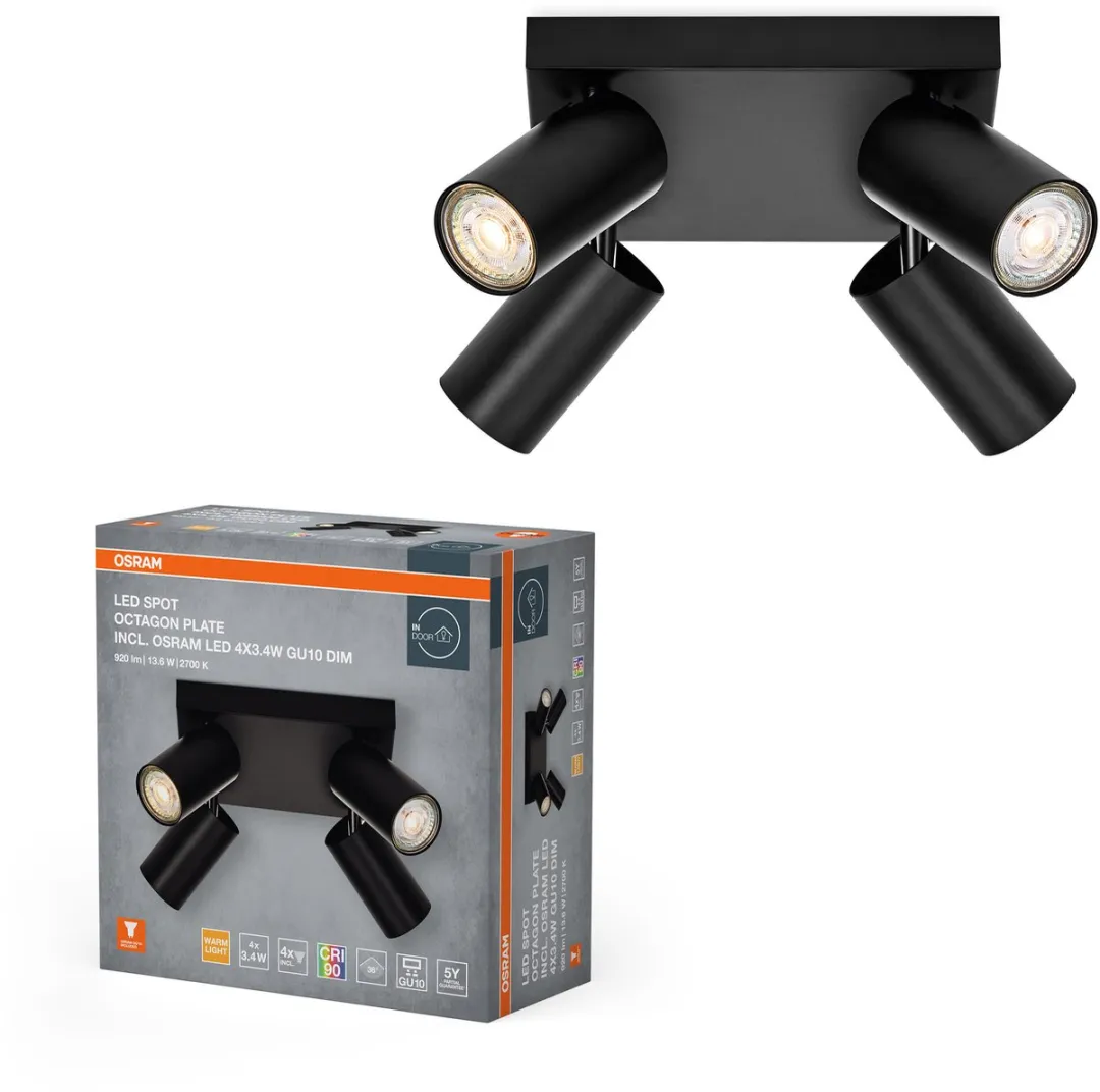 Osram LED Spot Octagon GU10 4x3,4W