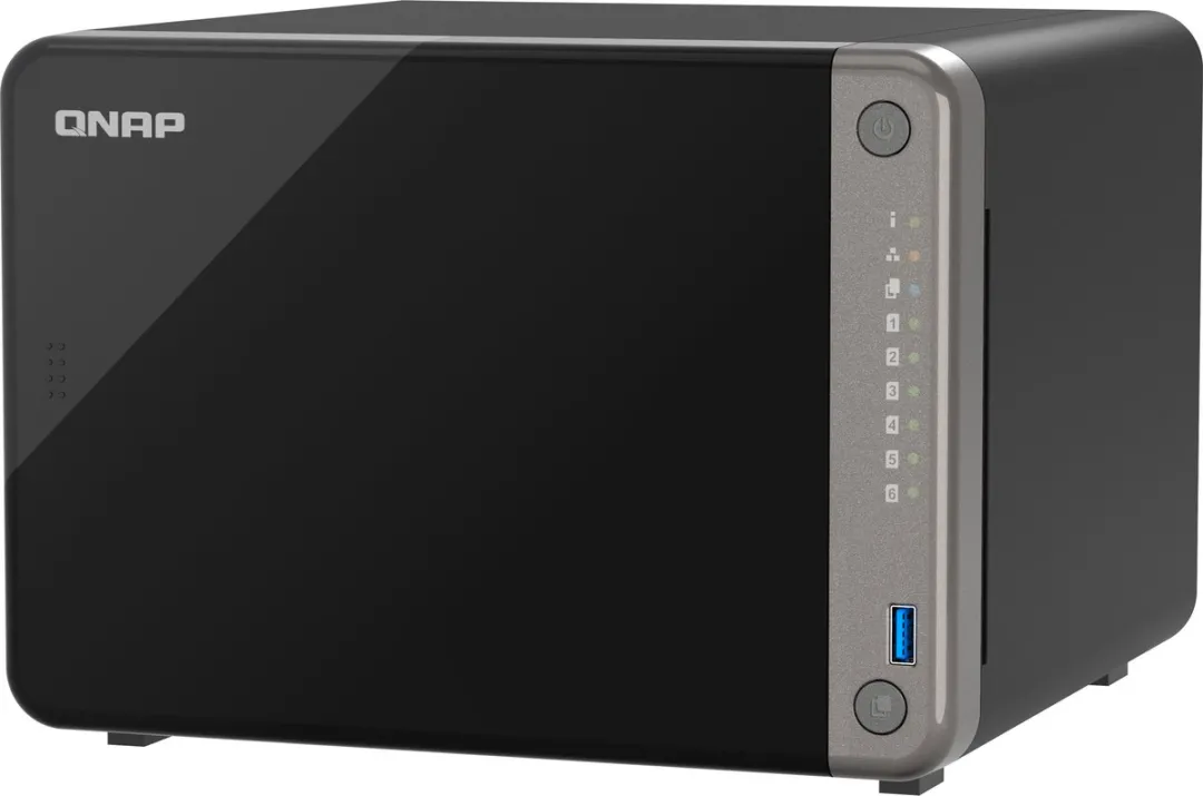 QNAP TS-AI642-8G NAS Server - Zwart