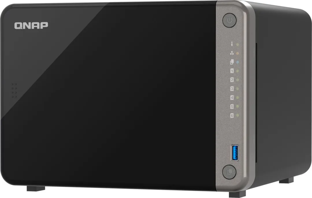 QNAP TS-AI642-8G NAS Server - Zwart
