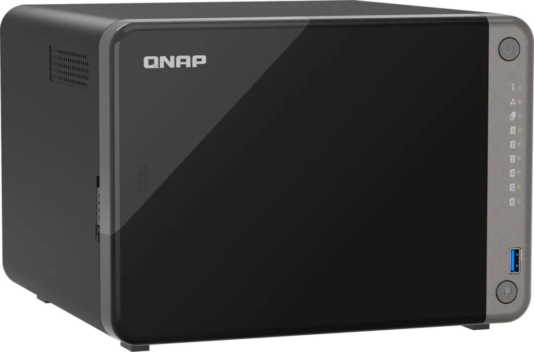 QNAP TS-AI642-8G NAS Server - Zwart