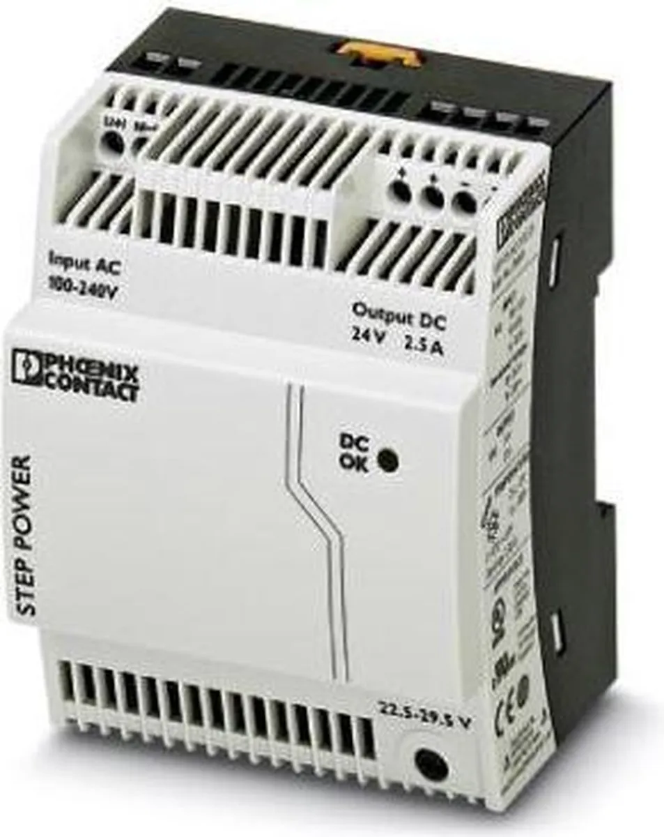 Phoenix Contact STEP-PS/1AC/24DC/2.5 DIN-rail netvoeding 24 V/DC 2.75 A 60 W 1 x