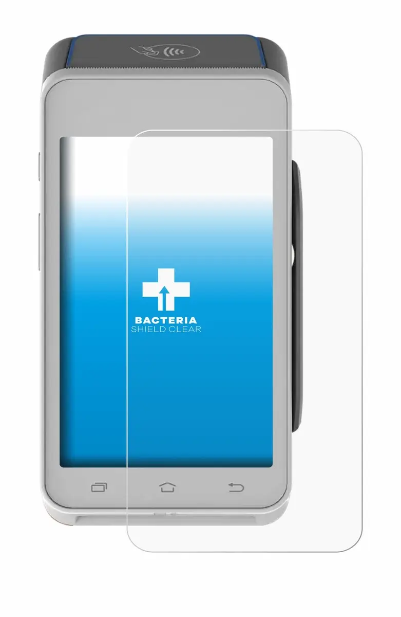 upscreen Screenprotector Pax A910S - Antibacterieel Transparant - afbeelding 4 van 5