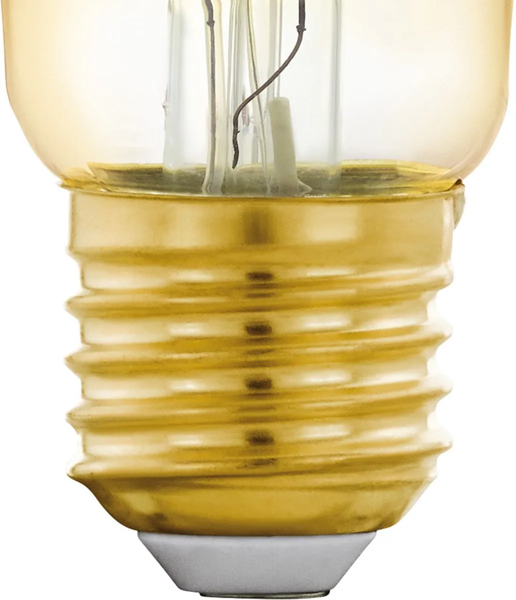 EGLO connect.z Smart LED Lamp E27 4.9W - Ø6cm - Warm wit 2200K - Dimbaar - Zigbee - Amber