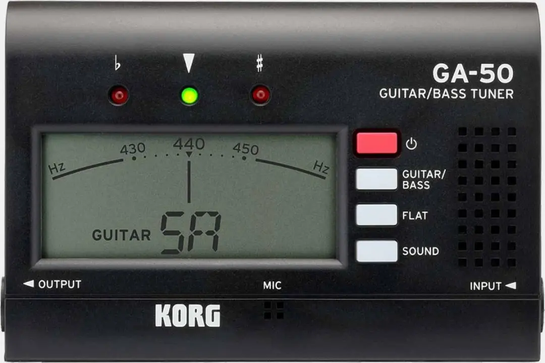Korg GA-50 Stemapparaat - Zwart - afbeelding 4 van 4