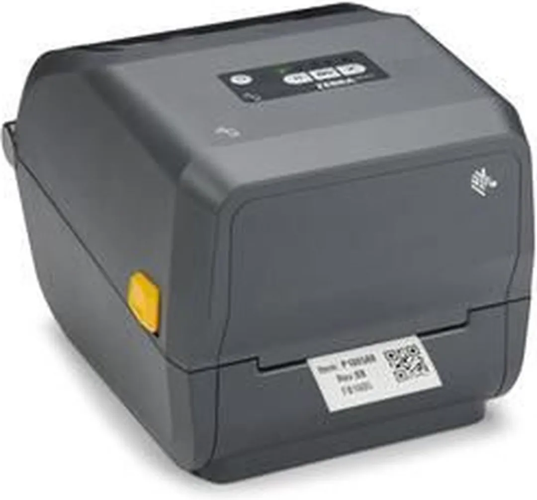 Zebra ZD421T Thermo Transfer Labelprinter - Zwart/Grijs