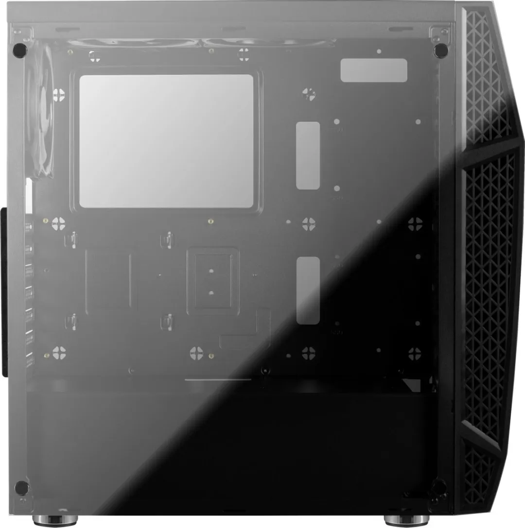 Aerocool Klaw RGB ATX Behuizing - Zwart