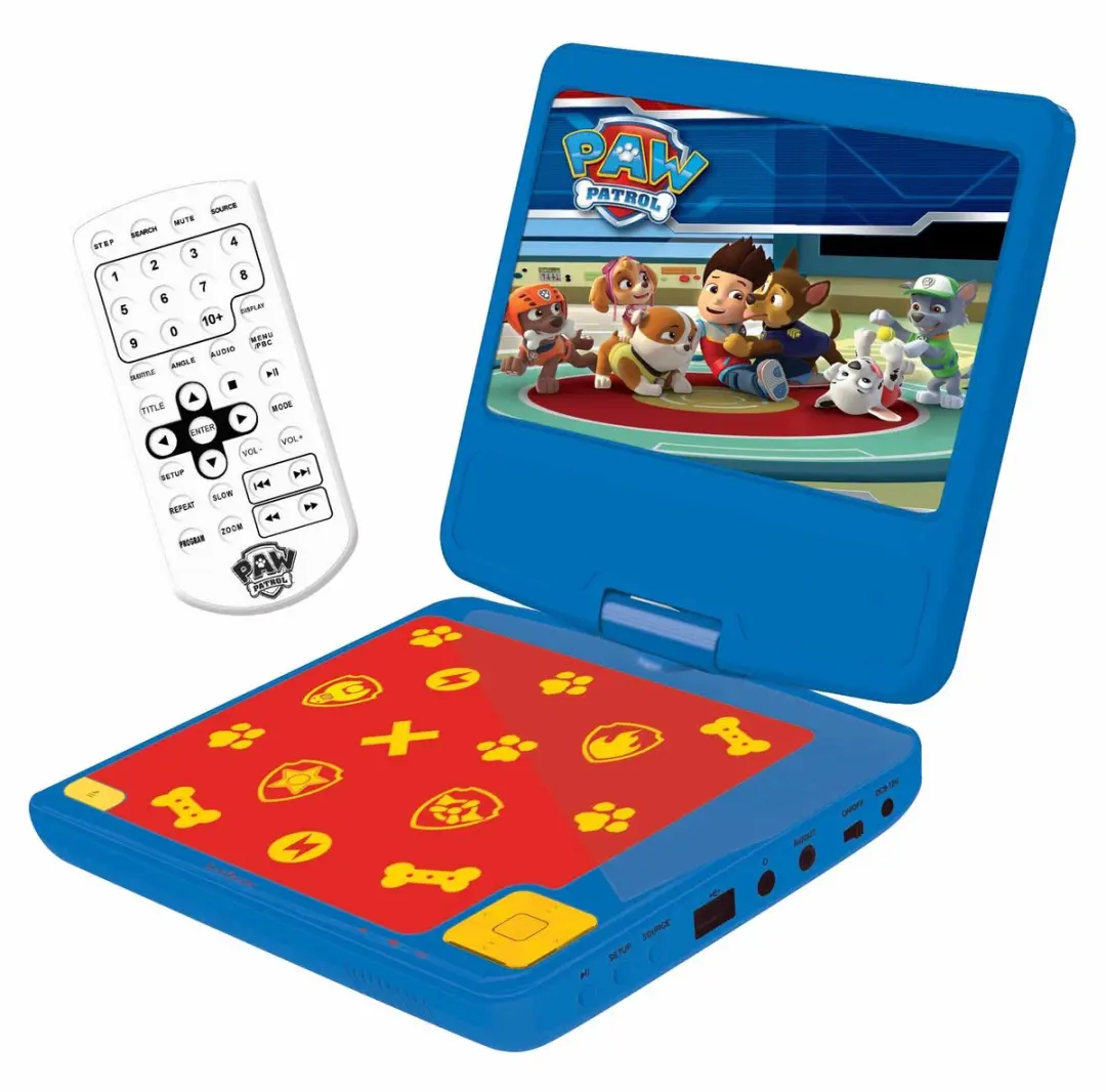 Lexibook Paw Patrol Draagbare DVD-speler DVDP6PA - 7 inch draaibaar scherm - afbeelding 4 van 6