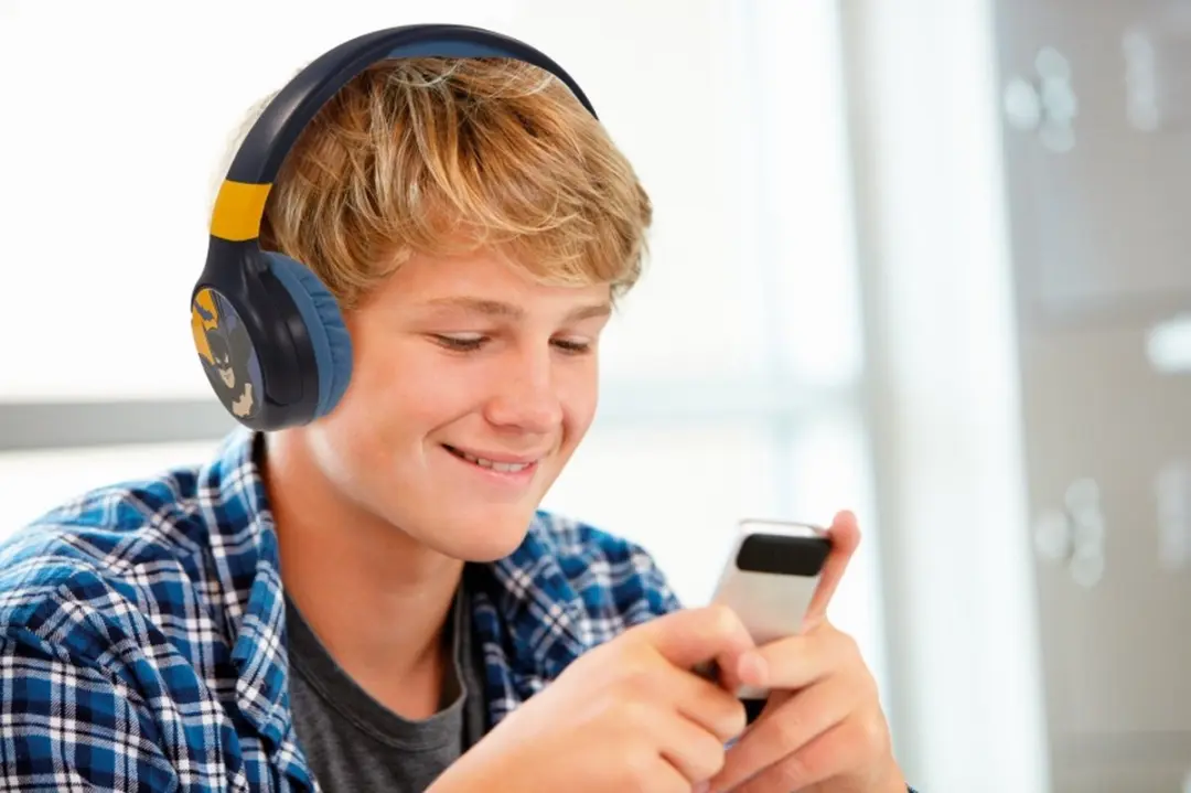 Lexibook Batman HPBT010BAT 2-in-1 Bluetooth Koptelefoon - afbeelding 4 van 6