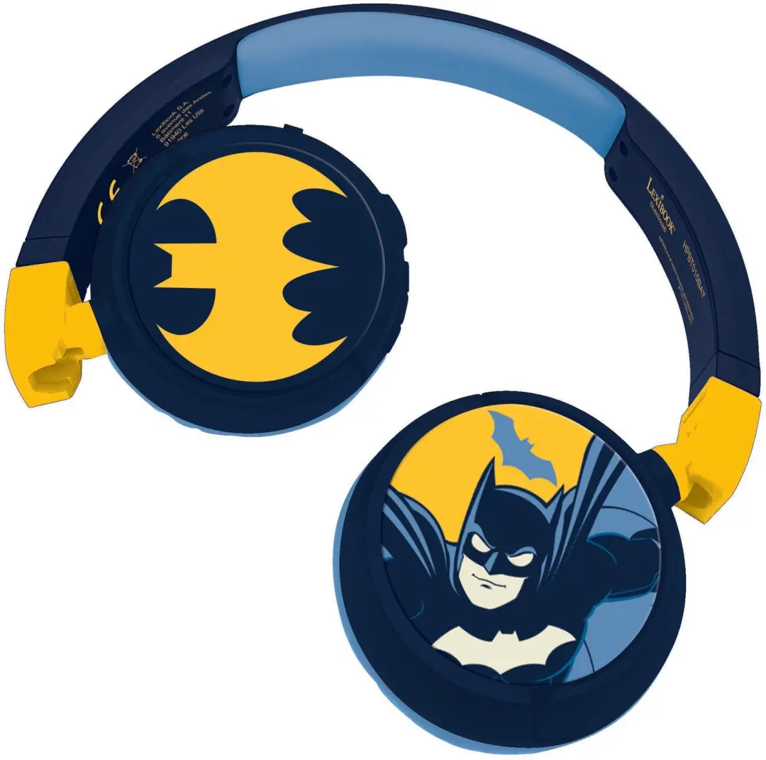 Lexibook Batman HPBT010BAT 2-in-1 Bluetooth Koptelefoon - afbeelding 6 van 6