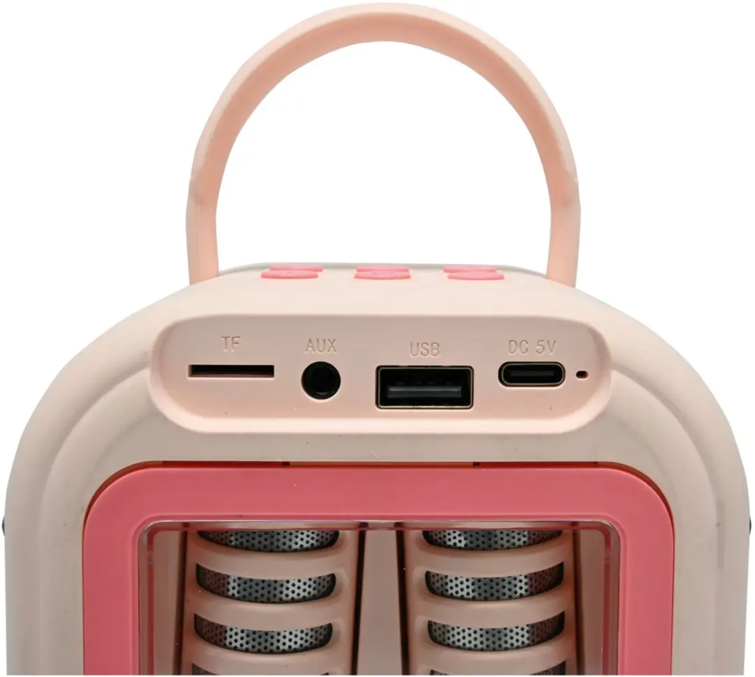 Lexibook BTC030PK Bluetooth Karaoke - 2 Microfoons - Roze - afbeelding 2 van 6