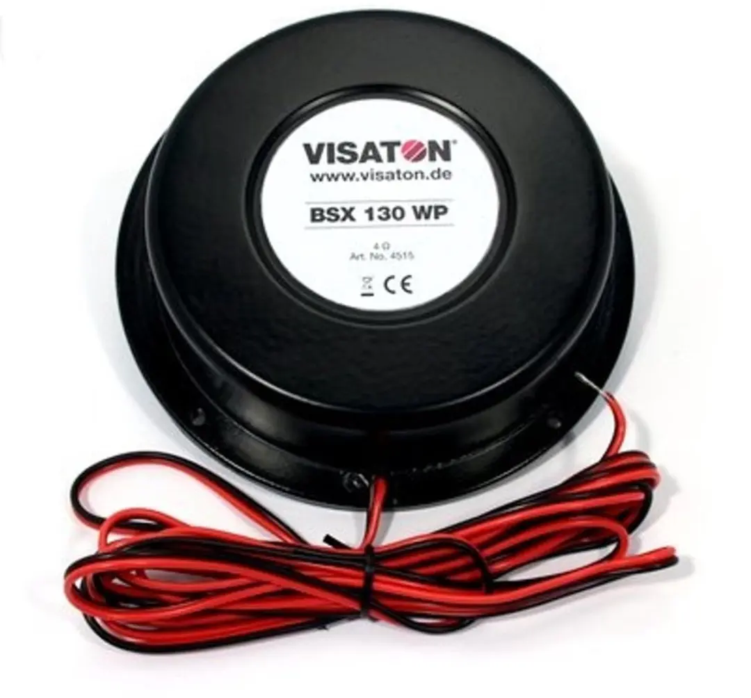 Visaton BSX 130 WP Contactgeluidsomzetter - 4 Ohm - afbeelding 3 van 6