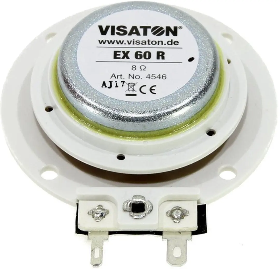 Visaton EX 60 R Contactgeluidsomzetter 25W 8 Ohm