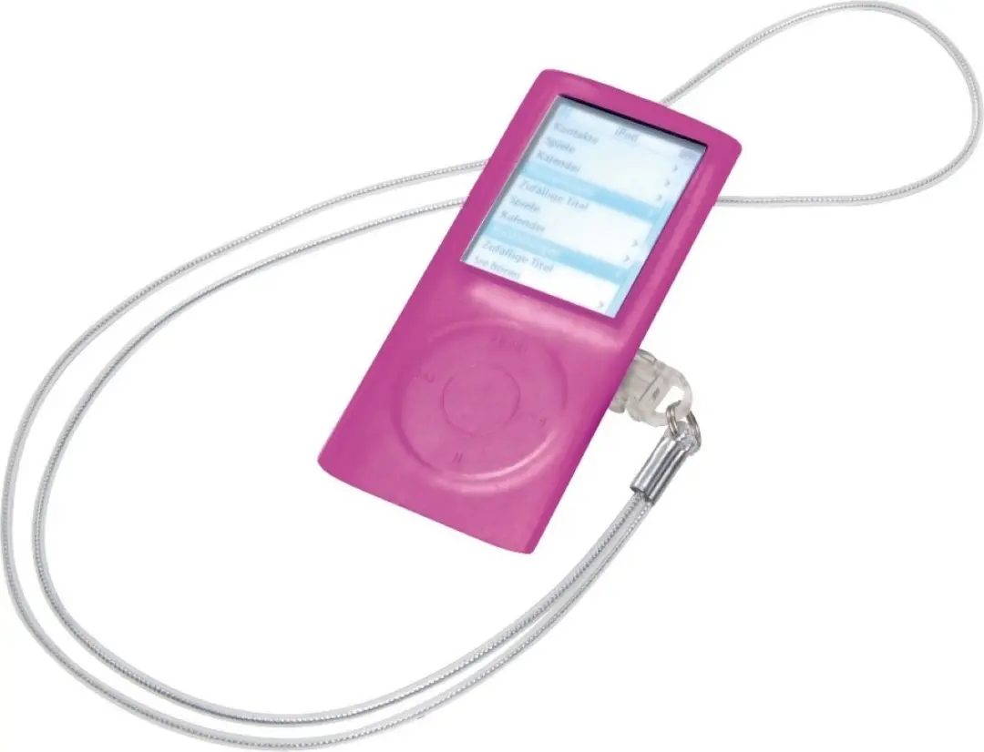 Vivanco SKIN CASE NANO4 V, Roze, iPod Nano 4, Silicone