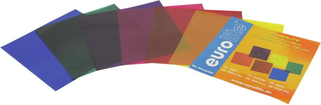 EUROLITE 94100300 Color-Foil Set 19x19cm