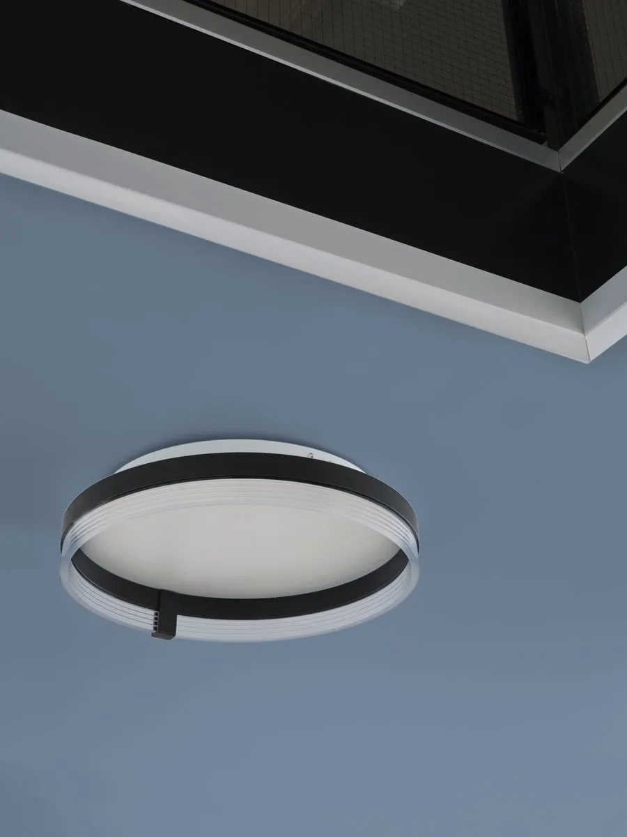 Osram Decor Circle LED Plafondlamp 400mm - Zwart
