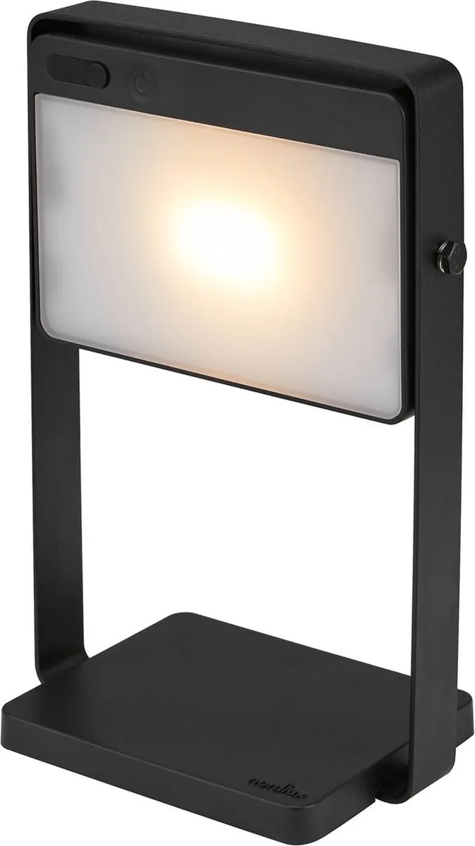 Nordlux Saulio LED Zonnebatterijlamp 3.5W - Zwart