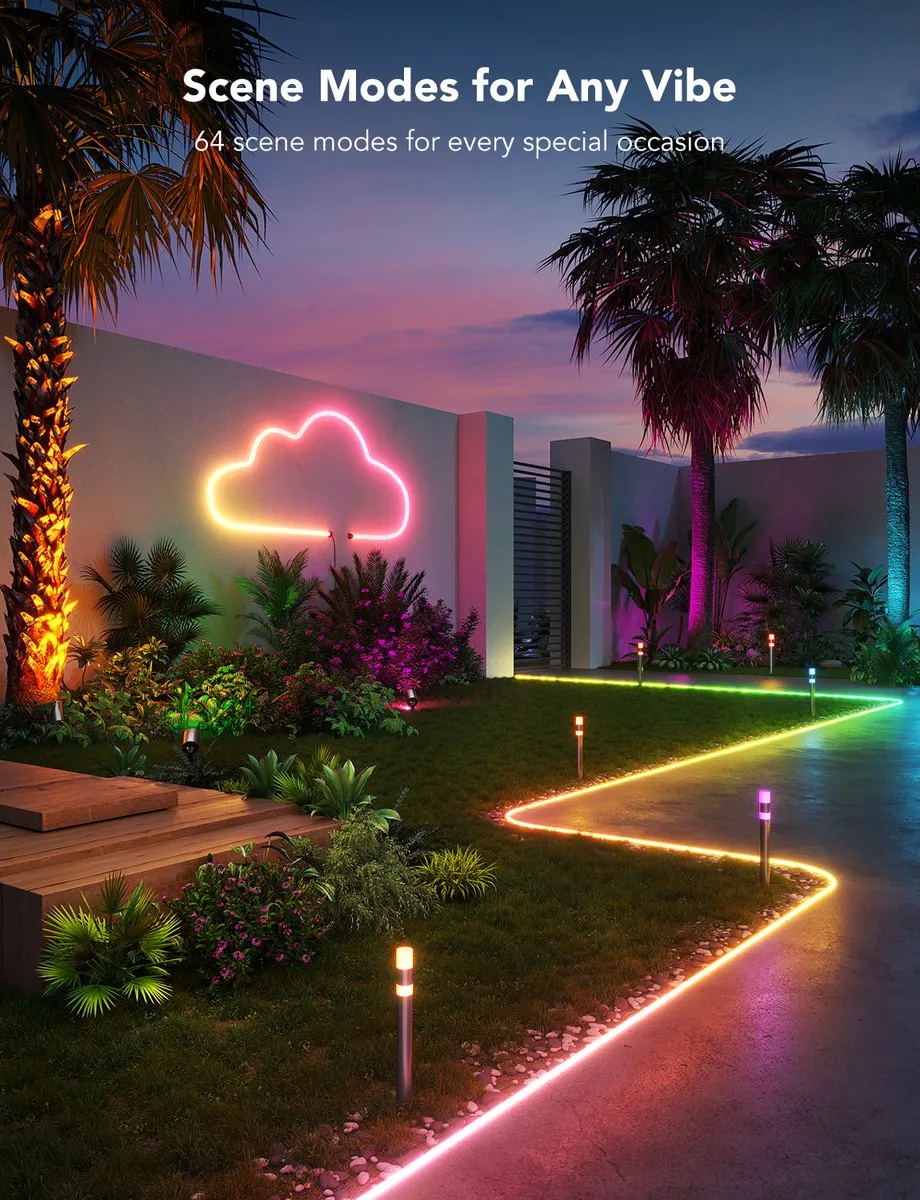 Govee RGBIC Neon LED Strip 10m - Zwart