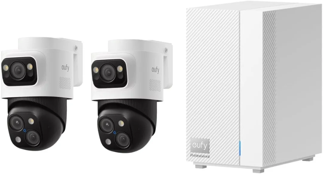 Eufy HomeBase Pro S1 + 2x PoE Bullet-PTZ Cam S4