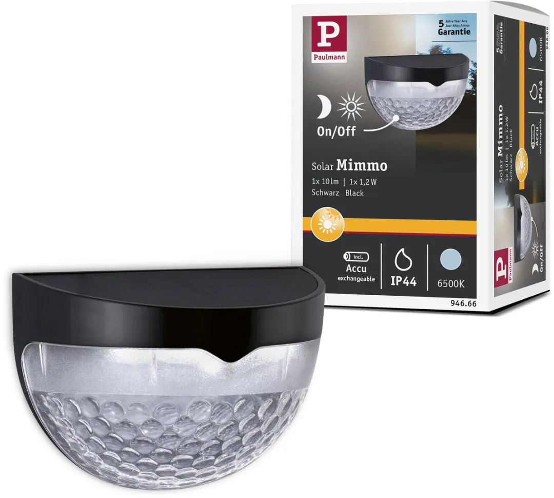 Paulmann Solar LED-padverlichting Mimmo IP44 18lm