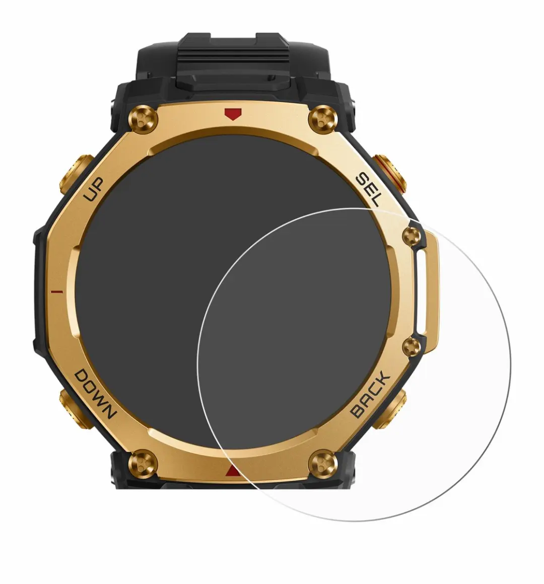 upscreen Screenprotector Amazfit T-Rex 3 Pro 48mm - afbeelding 5 van 6