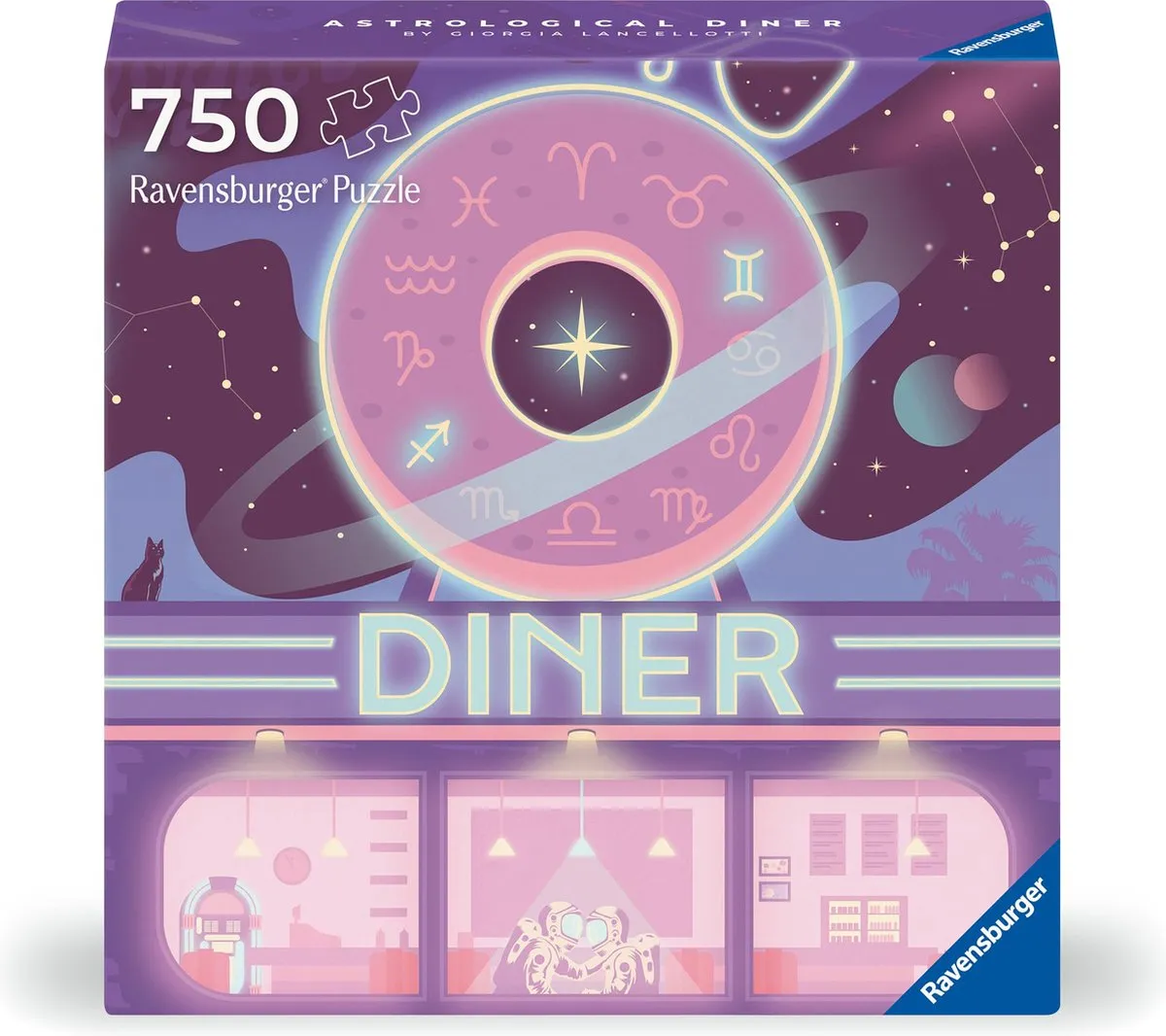 Ravensburger Art & Soul Astrologisch Diner Puzzel 750 Stuks - afbeelding 6 van 6