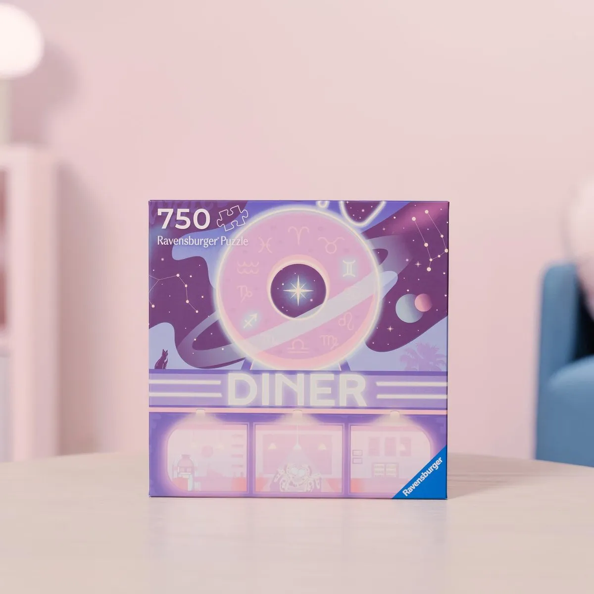 Ravensburger puzzel kunst astrologisch diner 750 stukjes Art & Soul.