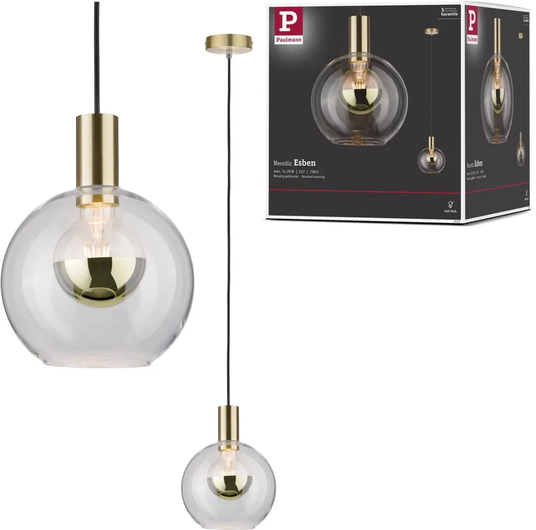 Paulmann Neordic Esben Hanglamp E27 20W