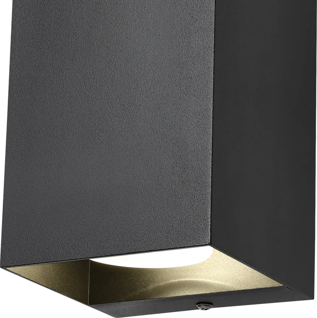 EGLO connect.z Eremitana-Z Smart Wandlamp GU10 - 24cm - Zwart - RGB & wit - Zigbee