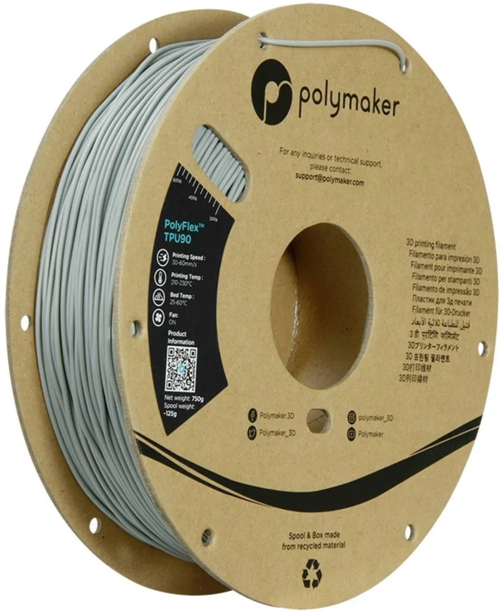 Polymaker PolyFlex TPU90 Filament 1.75mm 750g