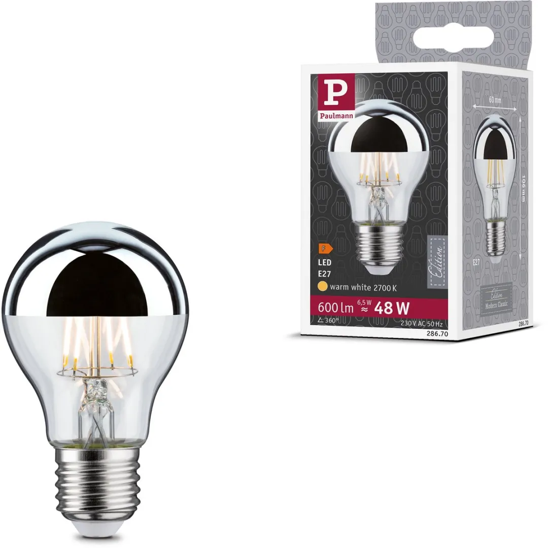 Paulmann Modern Classic LED Kopspiegel E27 600lm 6,5W 2700K