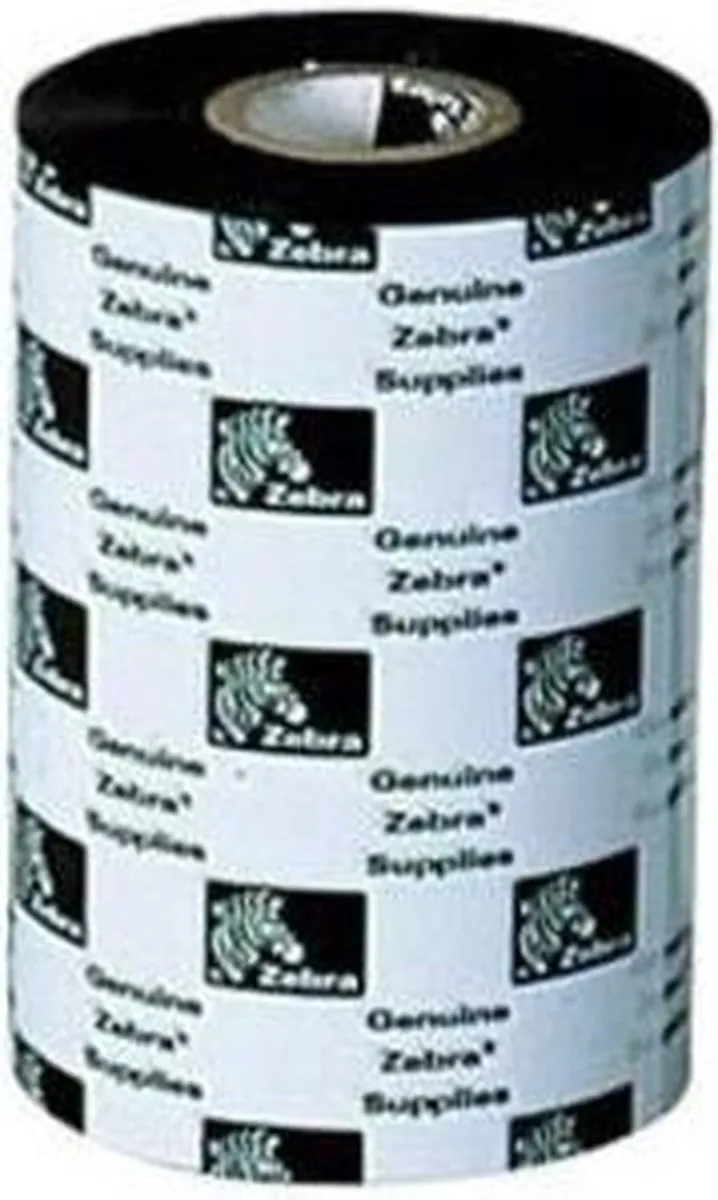 Zebra 3200 Wax/Resin Printerlint 03200BK08330 - Zwart