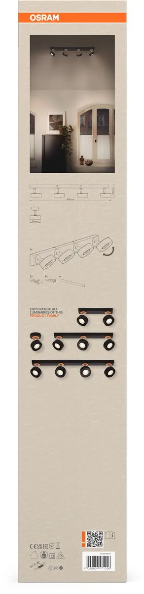 Osram Decor Spot Pluto 19,2W 1250lm - Zwart - afbeelding 6 van 6