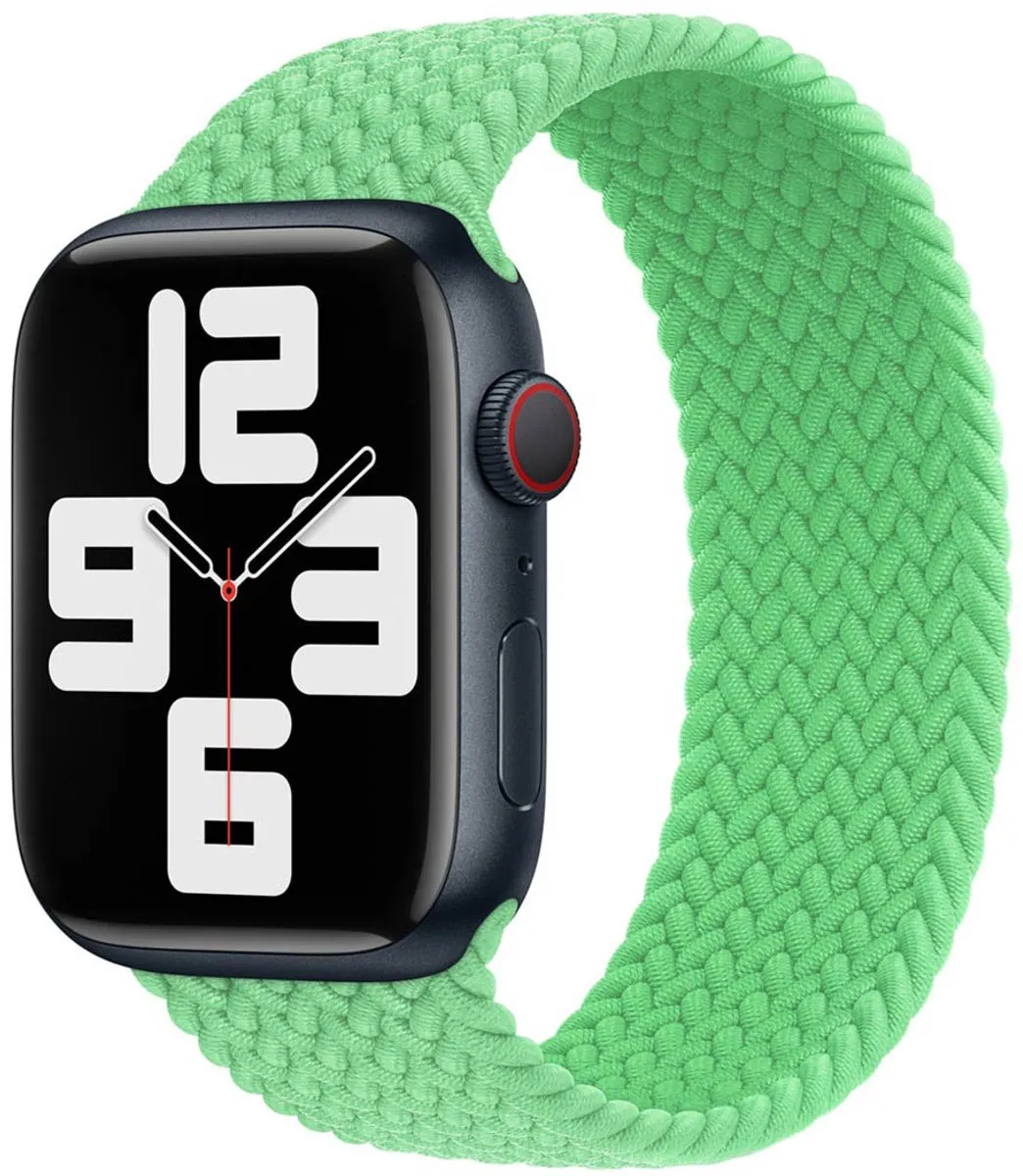 Apple Gevlochten solobandje Bright Green