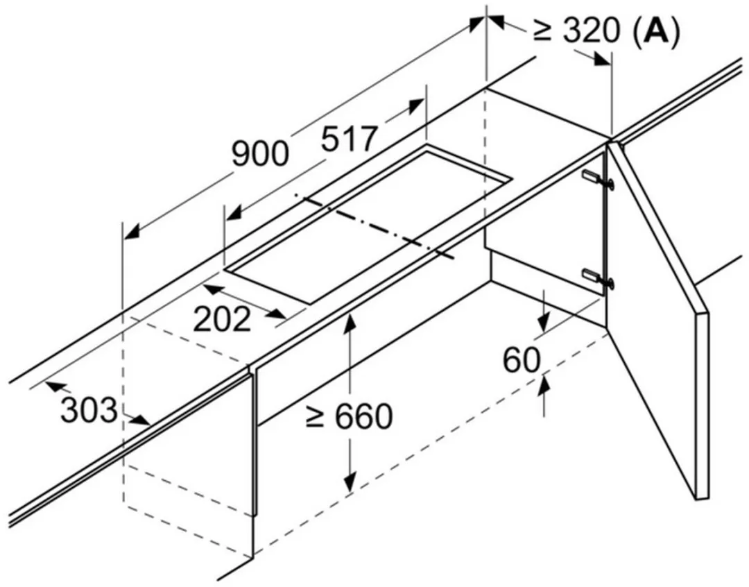 Neff Z51ITD1X1 afzuigkapaccessoire