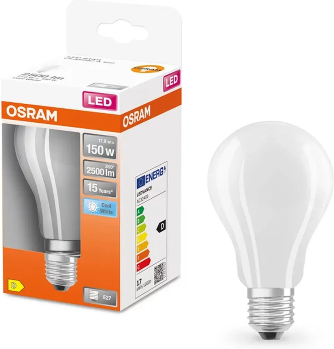 Osram LED-lamp E27 17W Koelwit - 4000K