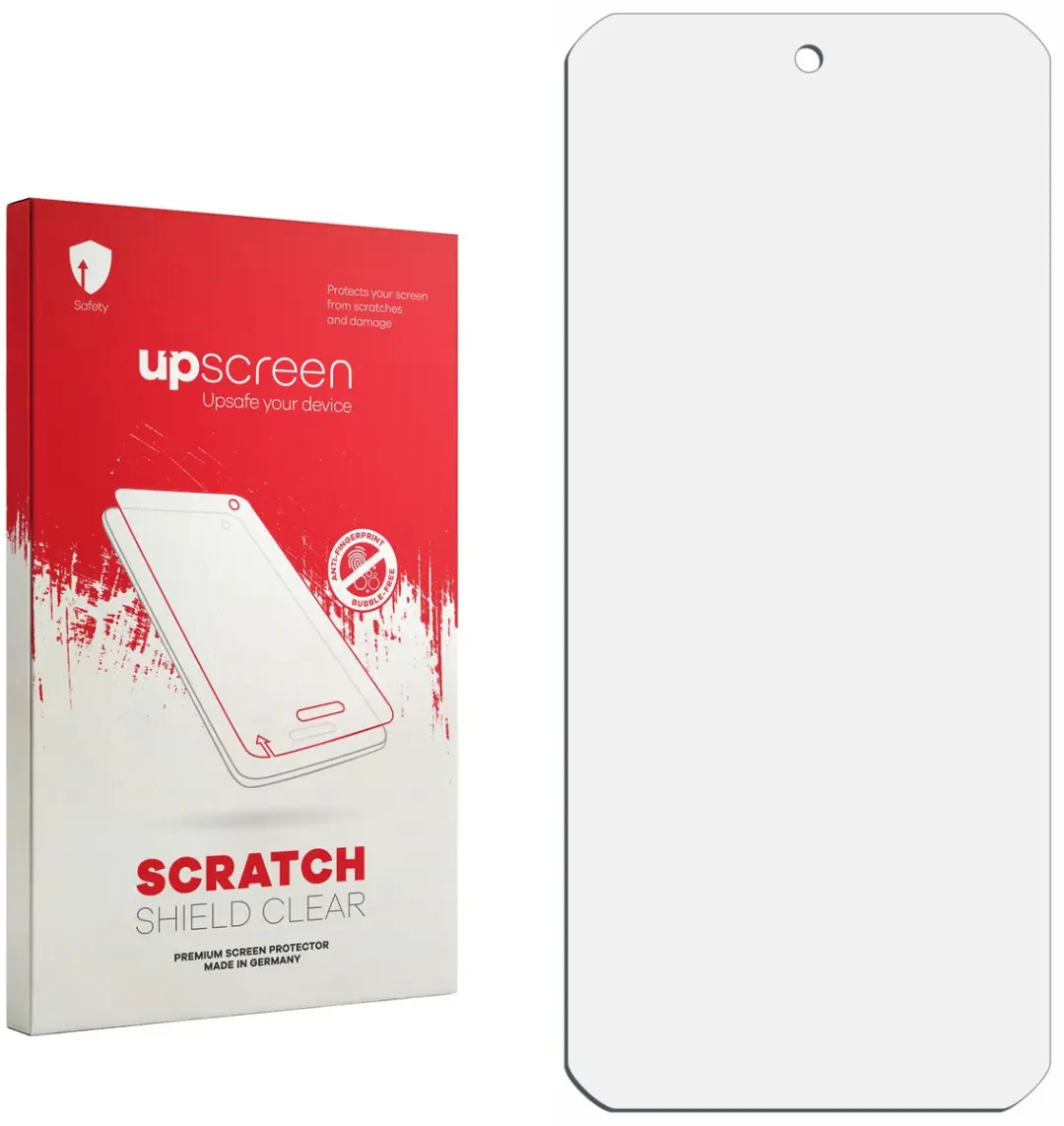 upscreen Screenprotector Pax A6630 - 2863999 - Transparant - afbeelding 4 van 6