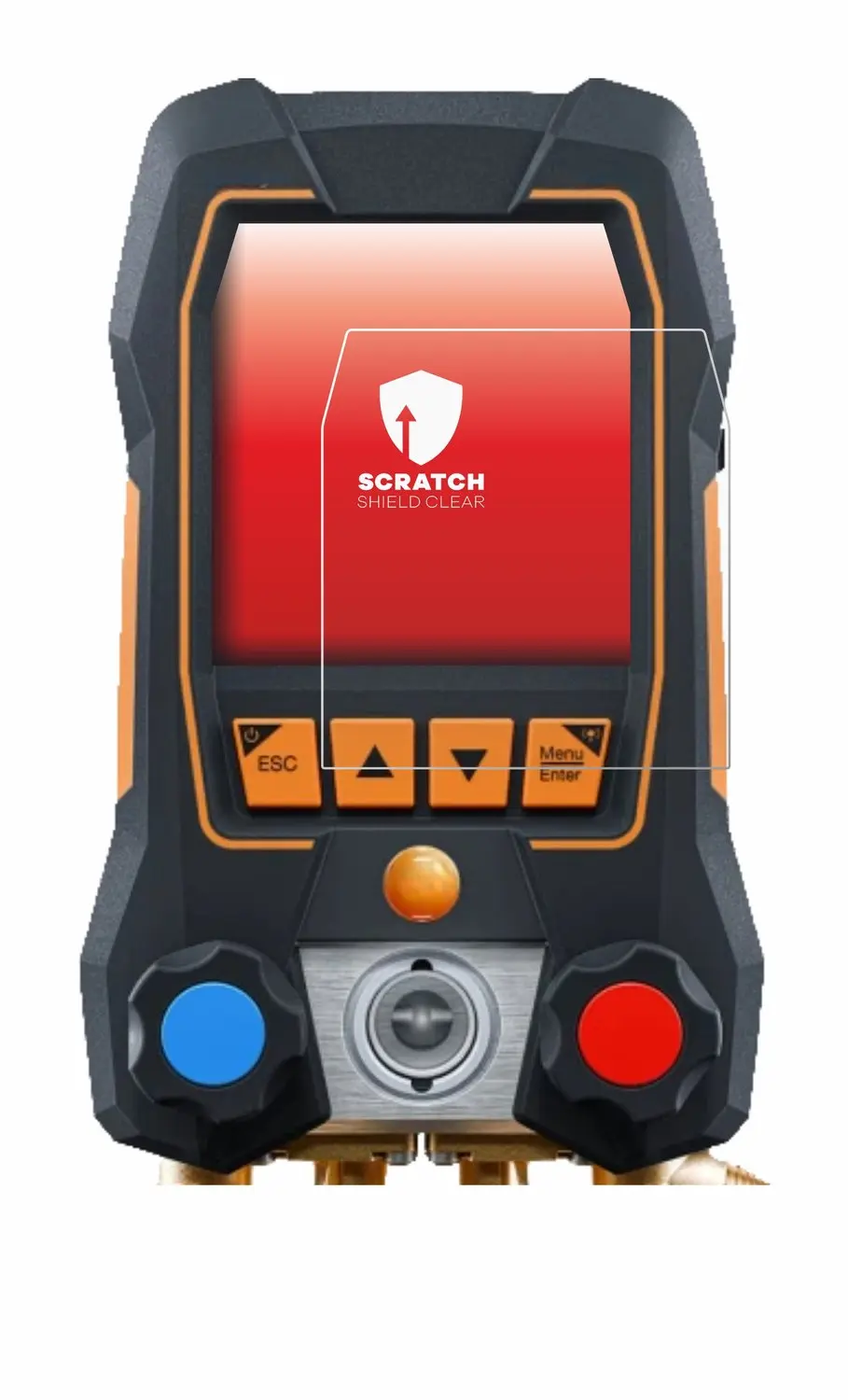upscreen Testo 558s Screenprotector 2865054 - Transparant - afbeelding 4 van 6