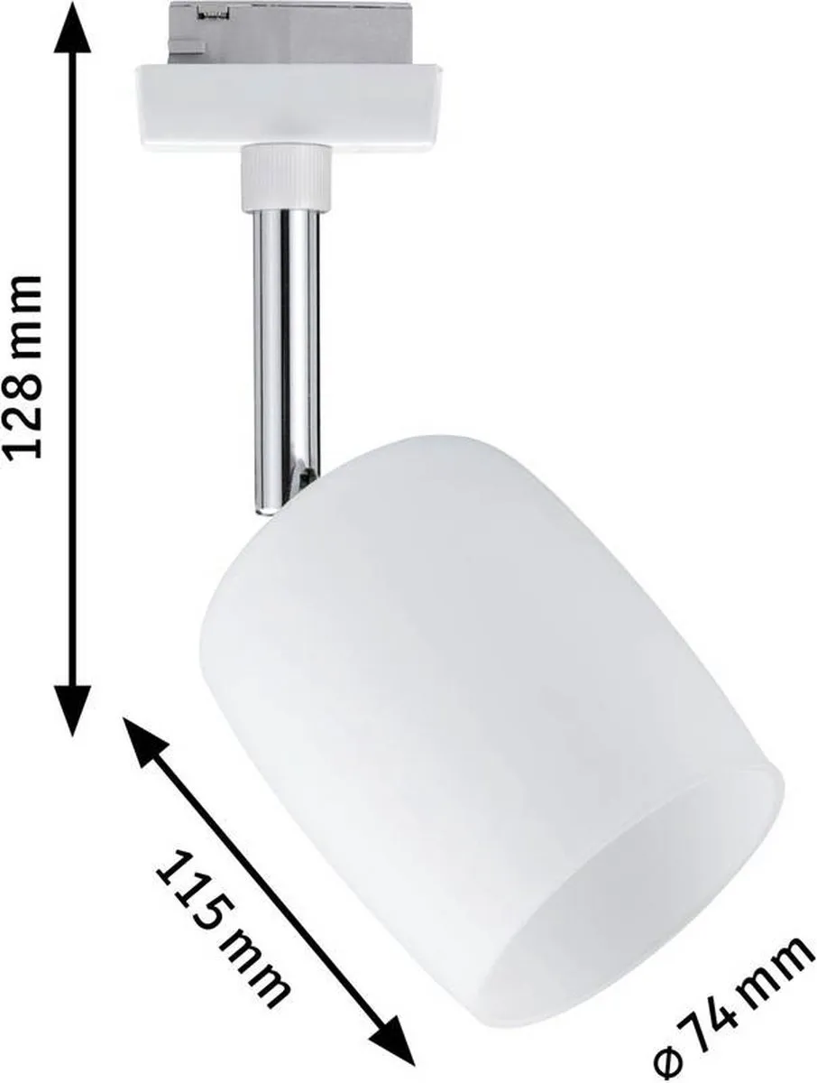 Paulmann Blossom 95342 G9 Railverlichting - 10W - Wit - afbeelding 6 van 6
