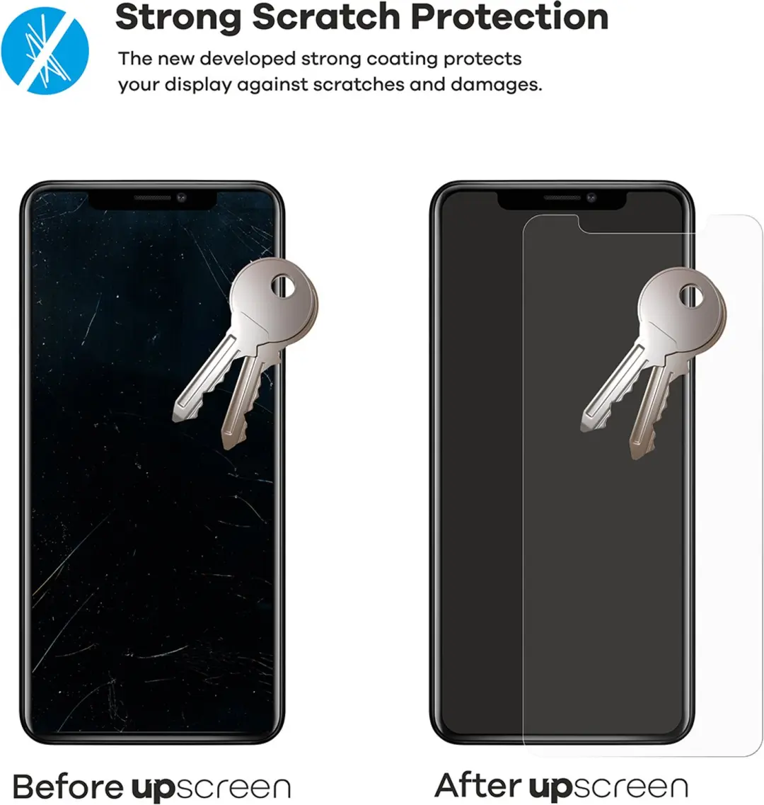 upscreen ZTE Blade A3 2020 Screenprotector - Transparant - afbeelding 3 van 5