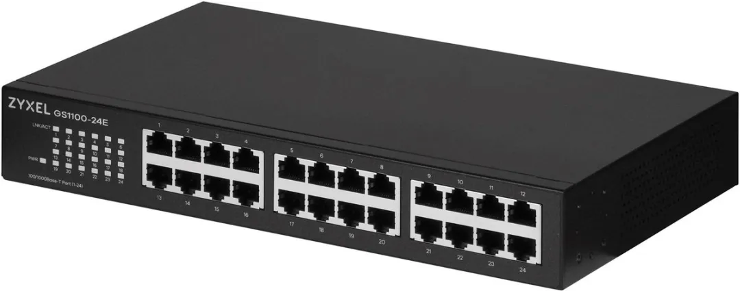 Zyxel GS1100-24E 24x Ethernet Switch - 48 Gbps - Zwart