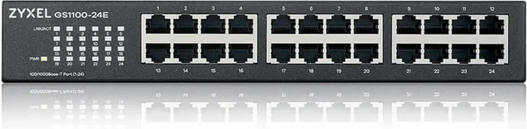 Zyxel GS1100-24E 24x Ethernet Switch - 48 Gbps - Zwart