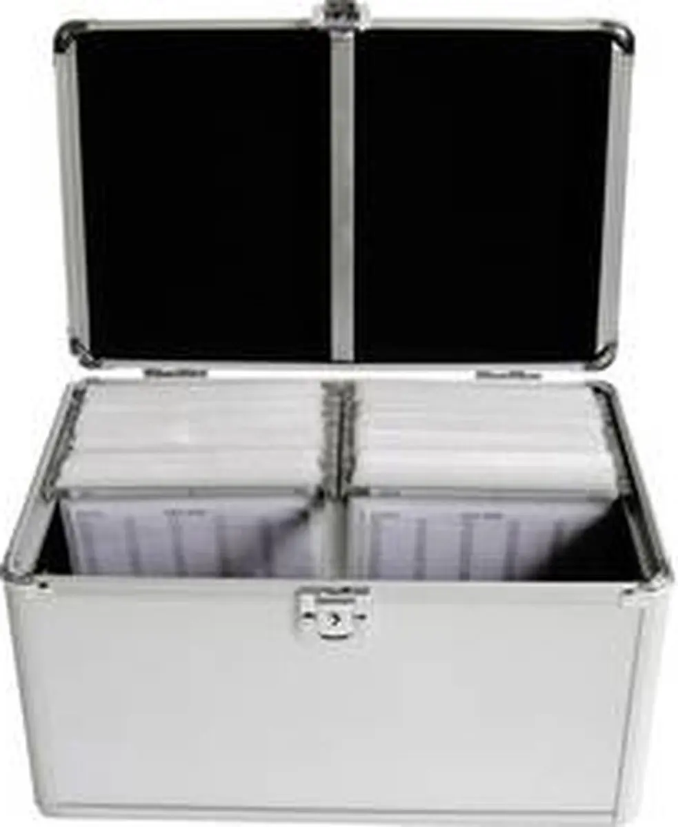 MediaRange BOX75 CD-koffer 200 schijven - Zilver - afbeelding 6 van 6