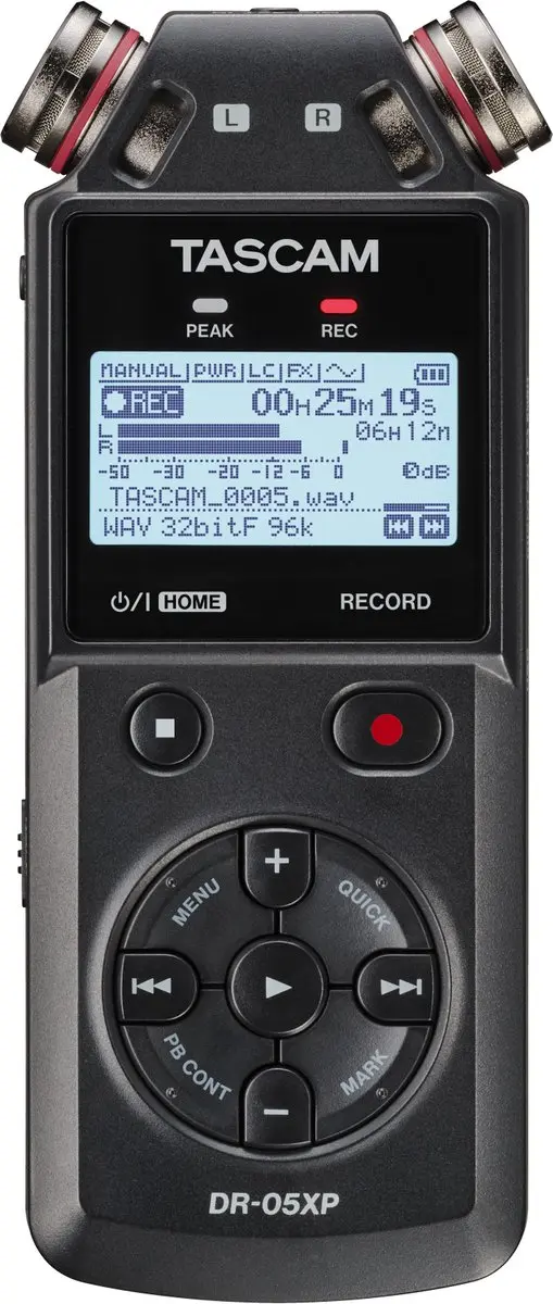 Tascam DR-05XP Mobiele Recorder