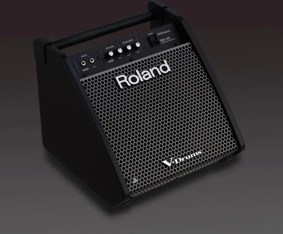 Roland PM-100 Drummonitor - 80W - Zwart - afbeelding 3 van 5