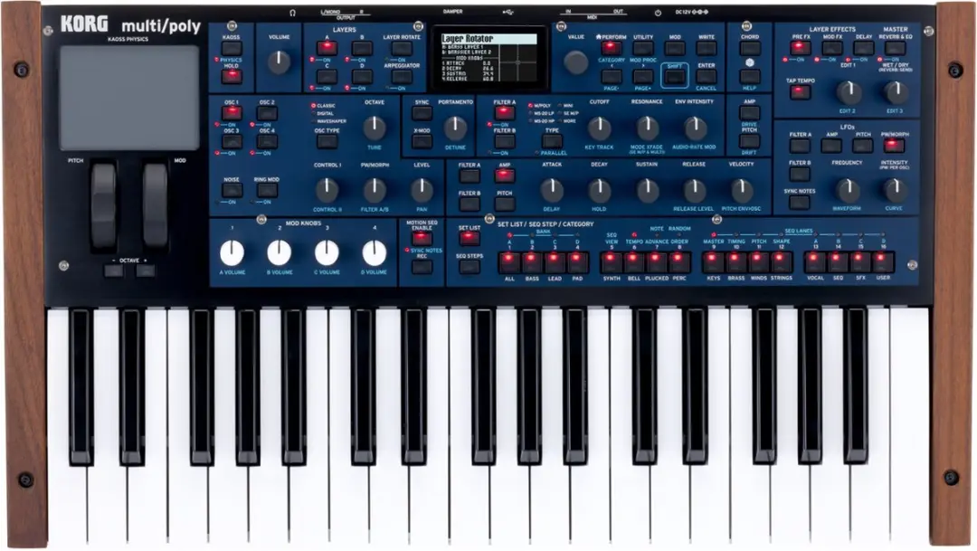 Korg Multi/Poly Synthesizer