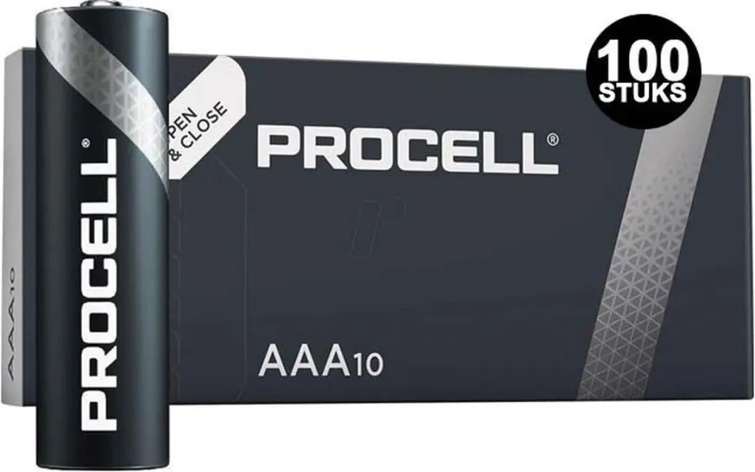100 Duracell Procell Batterijen